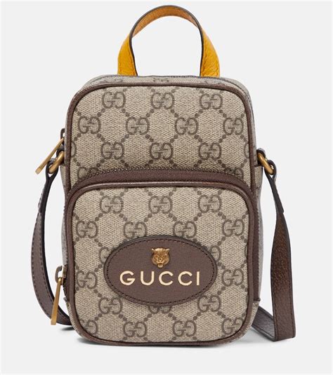 gucci gg supreme canvas crossbody bag|gucci neo vintage crossbody.